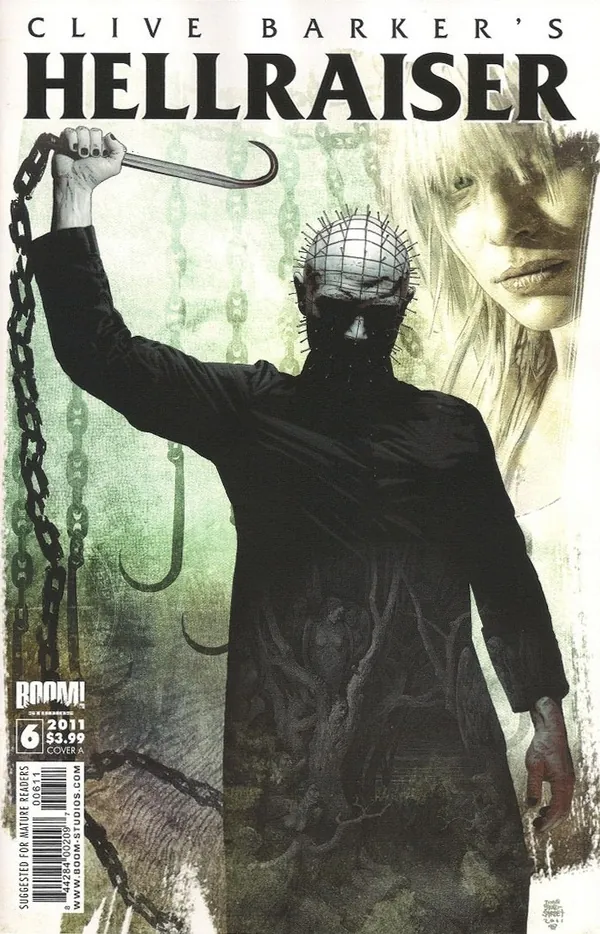 Cover of Clive Barker's Hellraiser #6