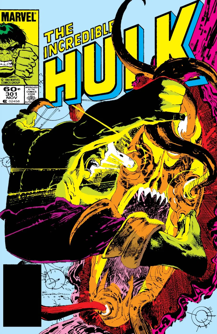 Cover of The Incredible Hulk #301