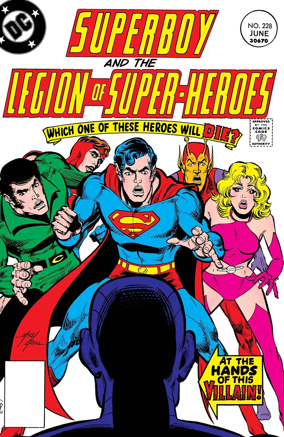 Cover of Superboy #228
