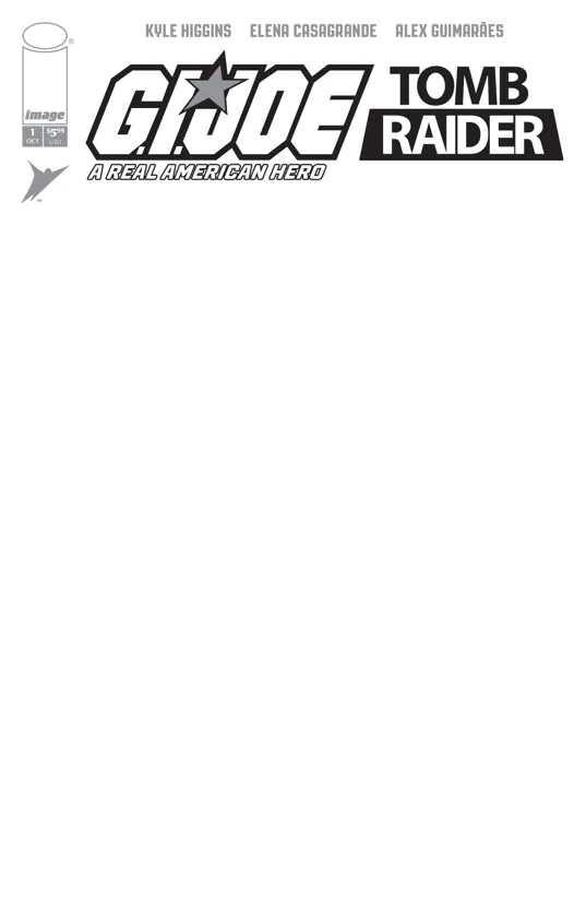 Cover of G.I. Joe: A Real American Hero / Tomb Raider #1