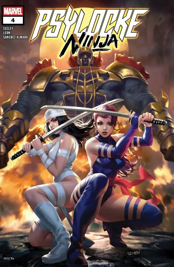 Cover of Psylocke: Ninja #4