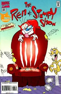 Cover of The Ren & Stimpy Show #25