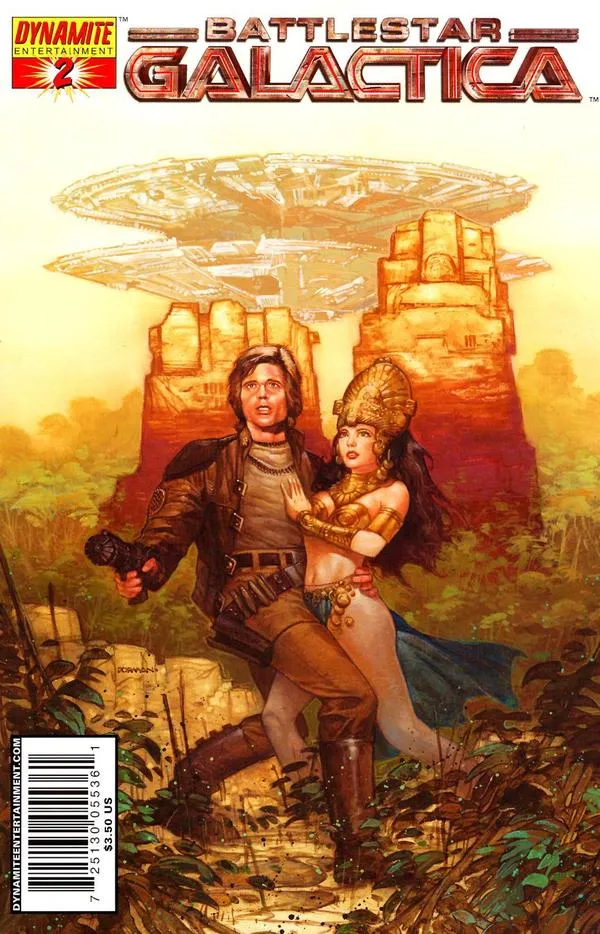 Cover of Classic Battlestar Galactica #2