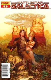 Cover of Classic Battlestar Galactica #2
