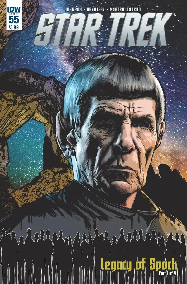 Cover of Star Trek #55