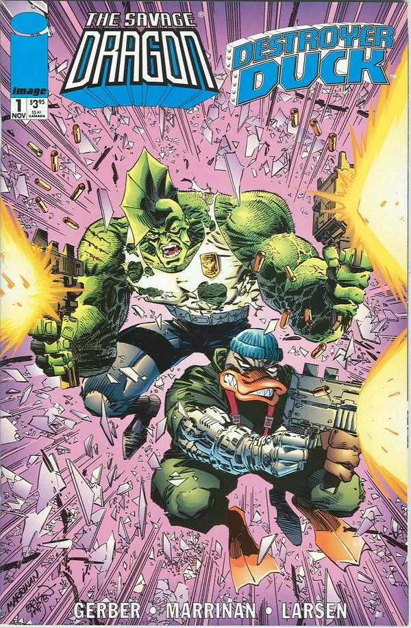 Cover of The Savage Dragon / Destroyer Duck #1