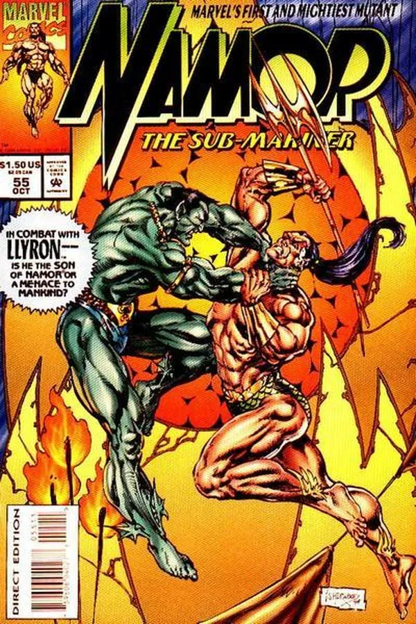 Cover of Namor, the Sub-Mariner #55