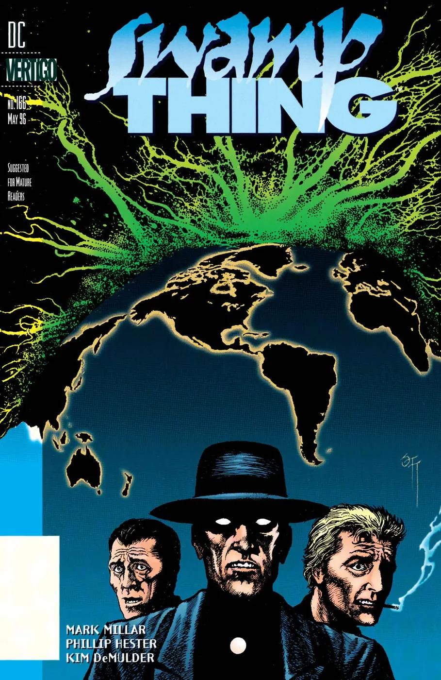 Cover of Swamp Thing #166