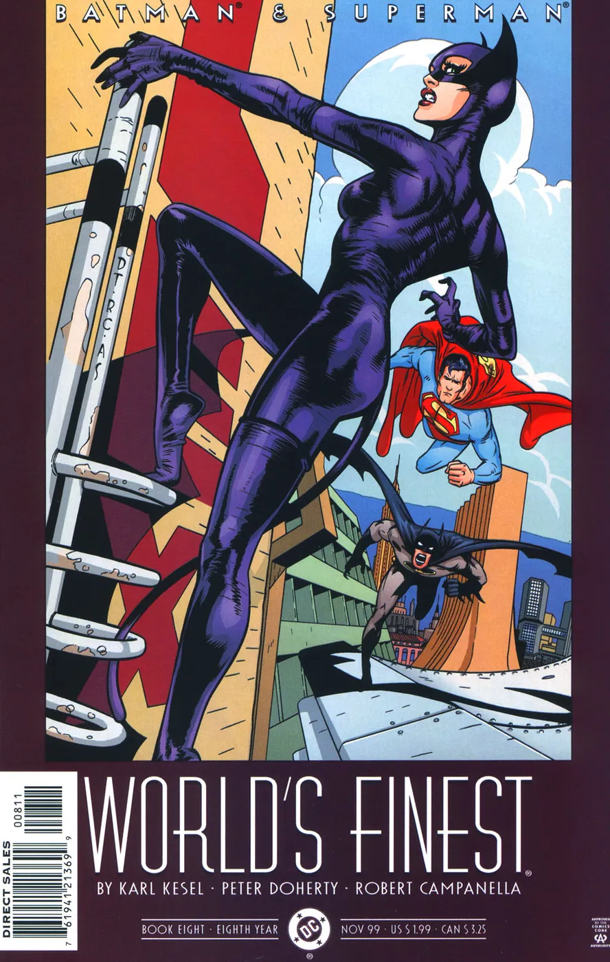 Cover of Batman and Superman: World's Finest #8