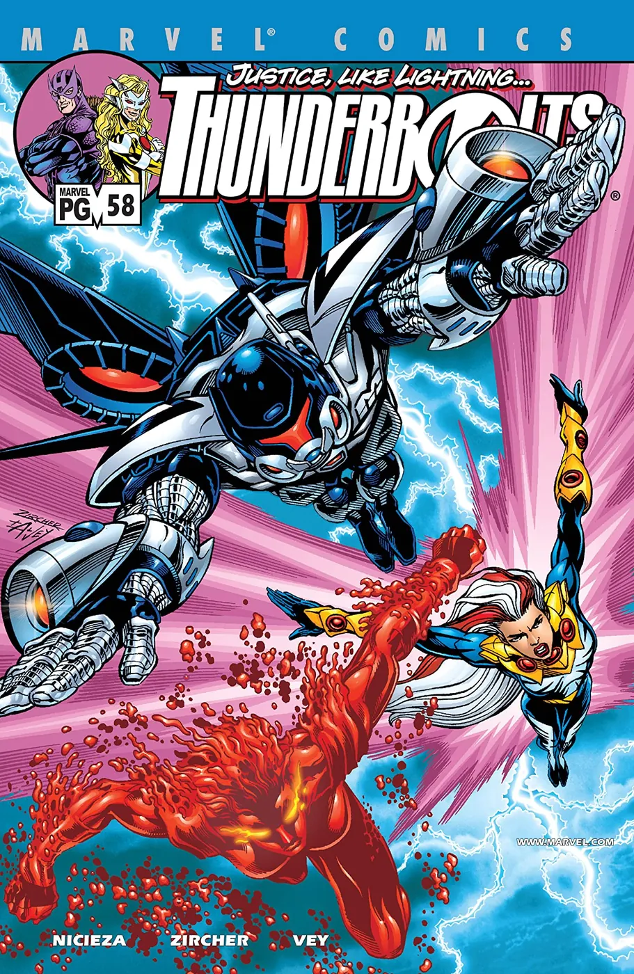 Cover of Thunderbolts #58