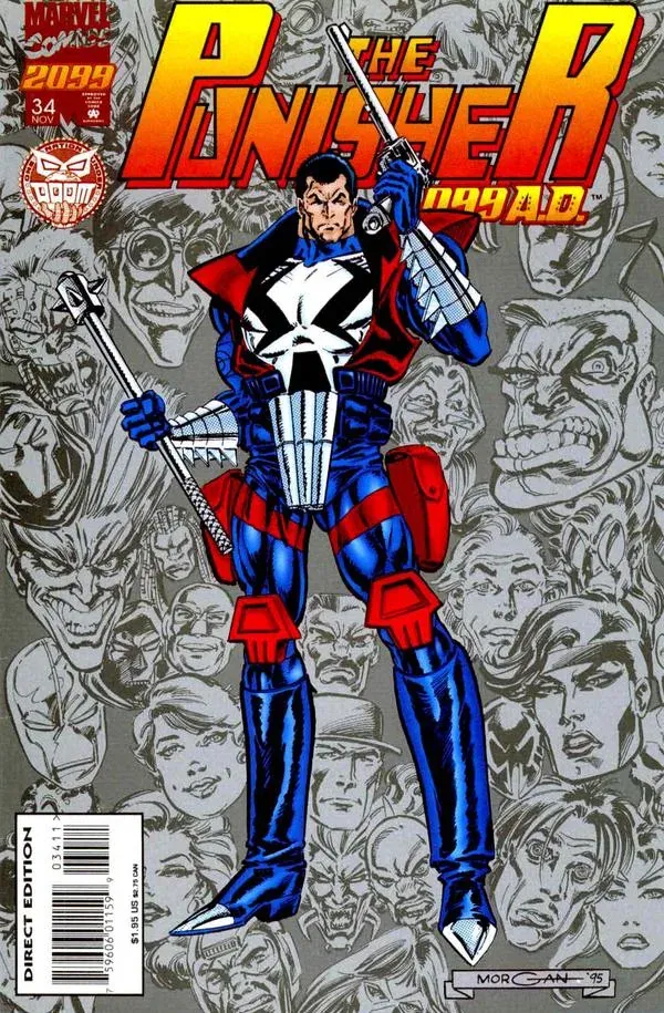Cover of Punisher 2099 #34