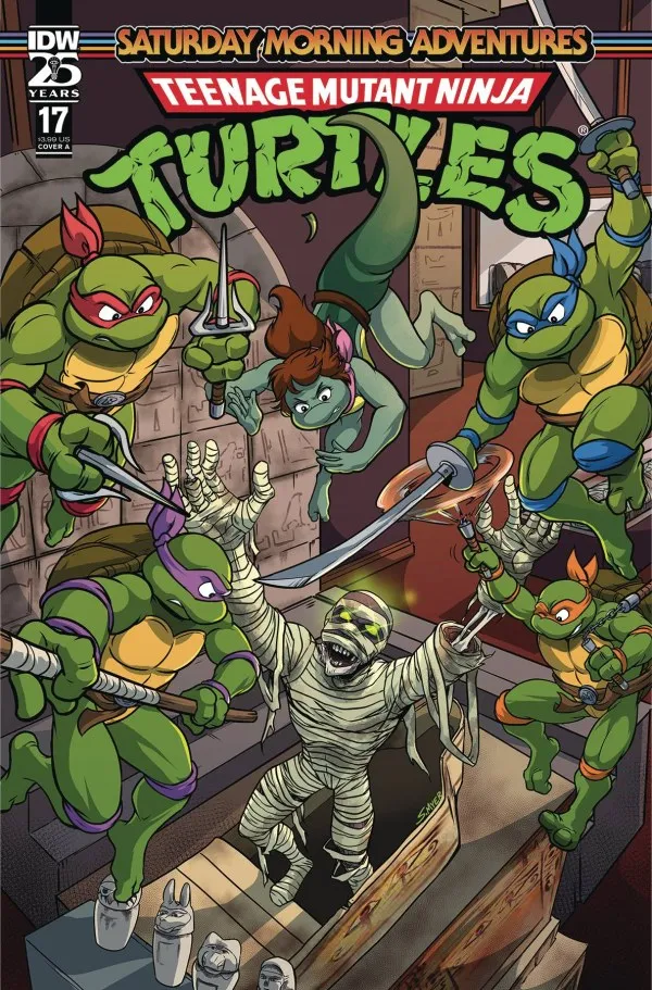 Cover of Teenage Mutant Ninja Turtles: Saturday Morning Adventures #17