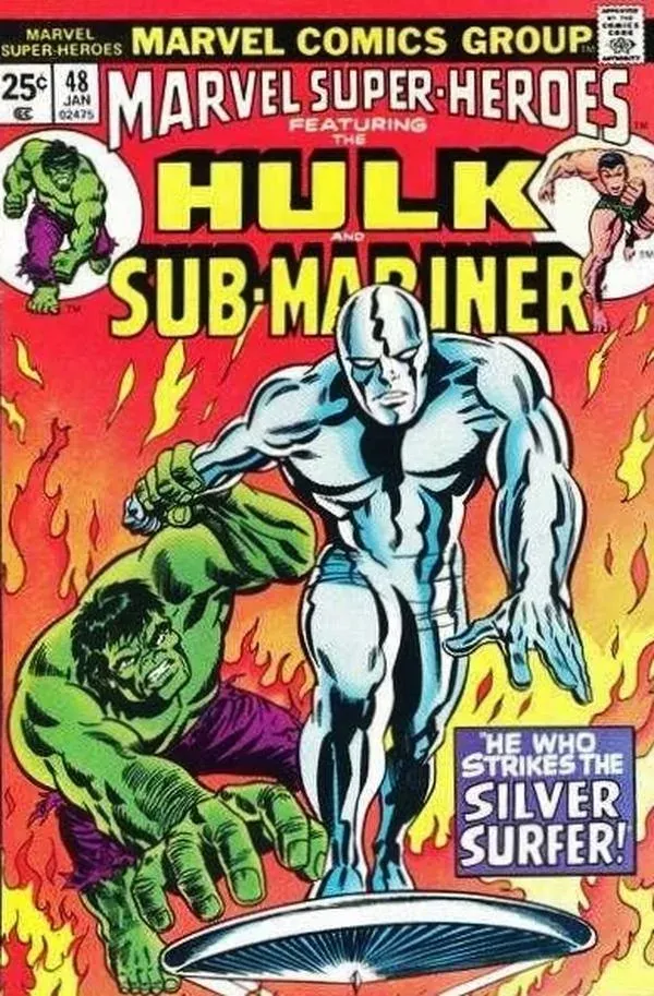 Cover of Marvel Super-Heroes #48