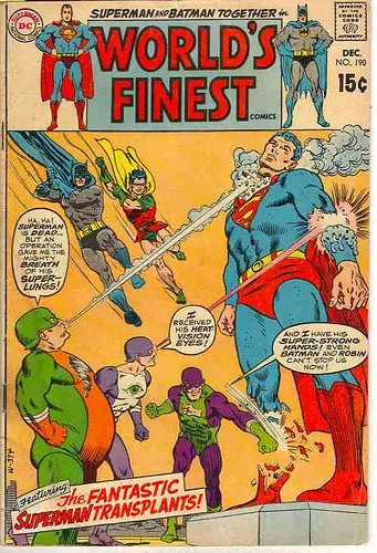 Cover of World's Finest Comics #190