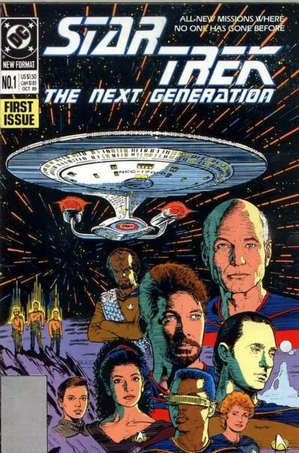 Cover of Star Trek: The Next Generation #1