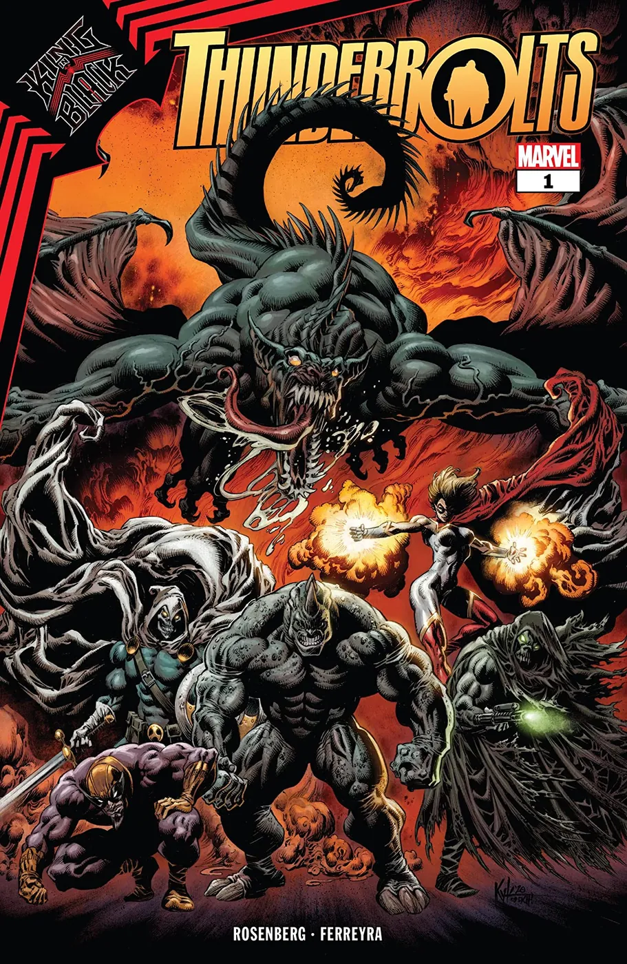 Cover of King in Black: Thunderbolts #1