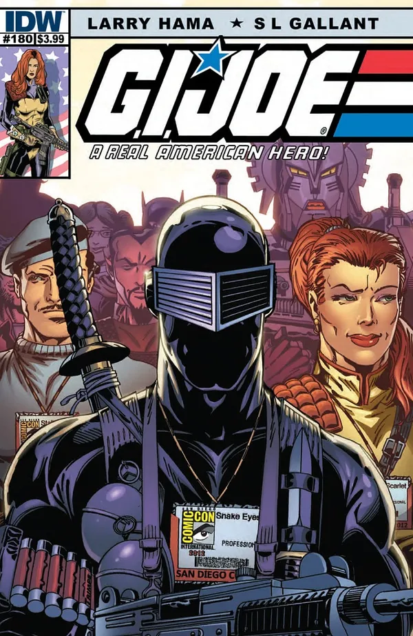 Cover of G.I. Joe: A Real American Hero #180