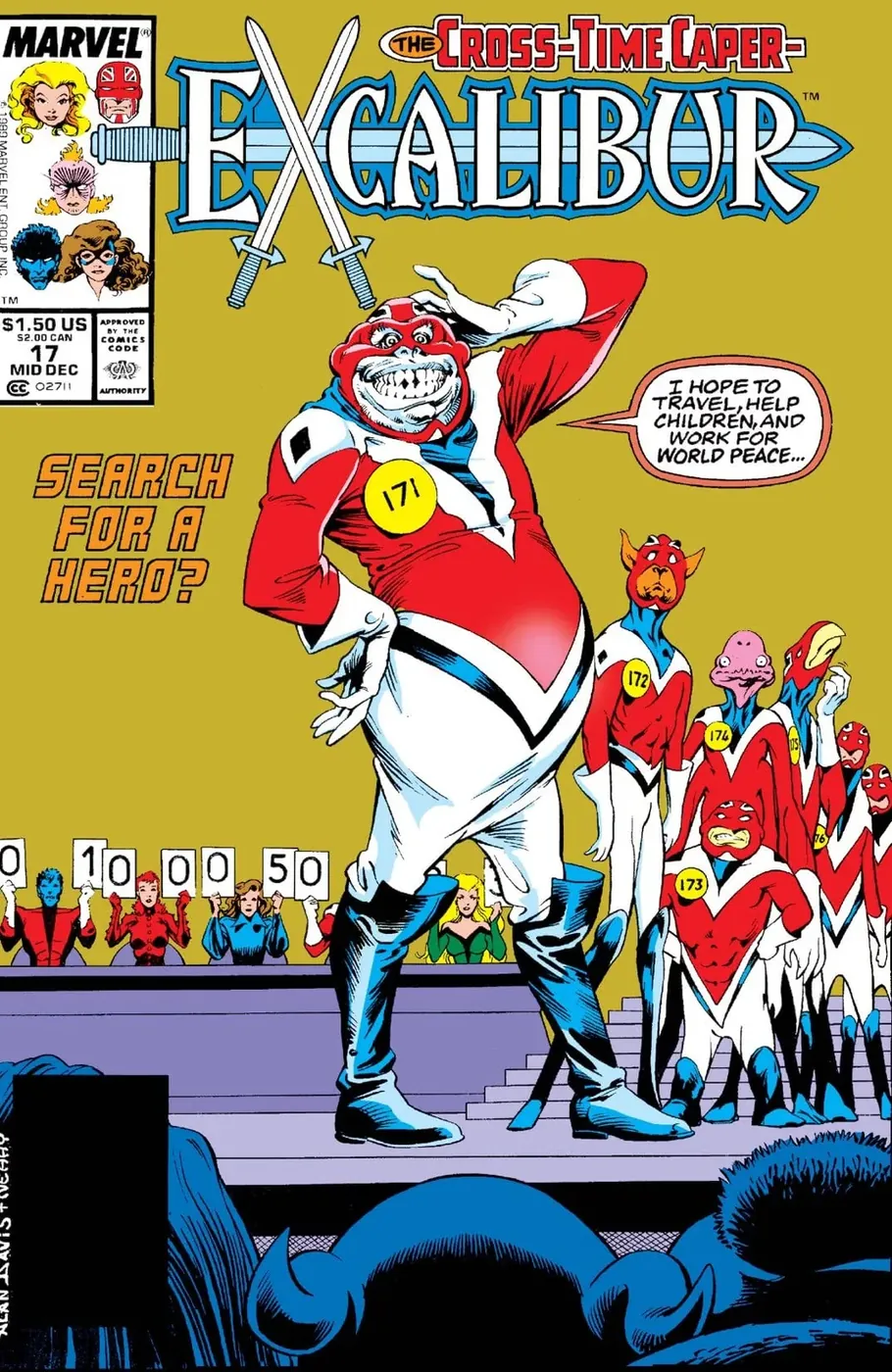 Cover of Excalibur #17