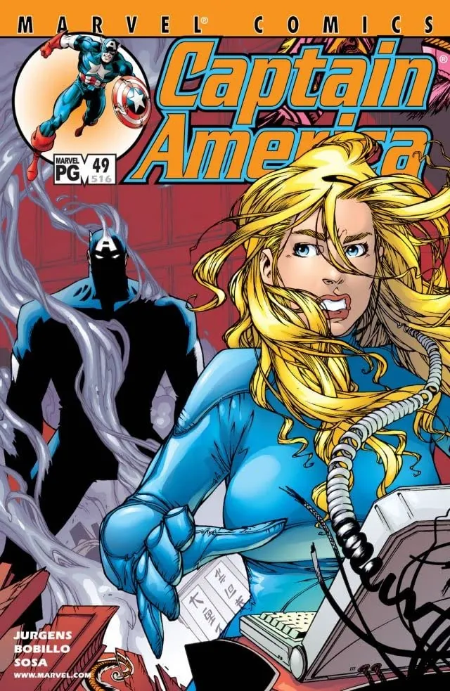 Cover of Captain America #49 (516)