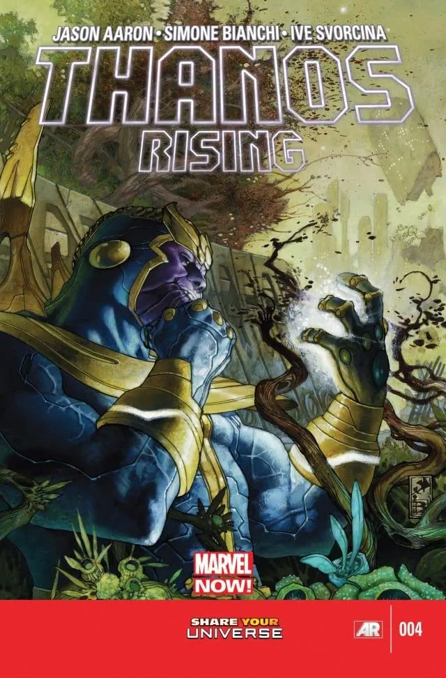 Cover of Thanos Rising #4