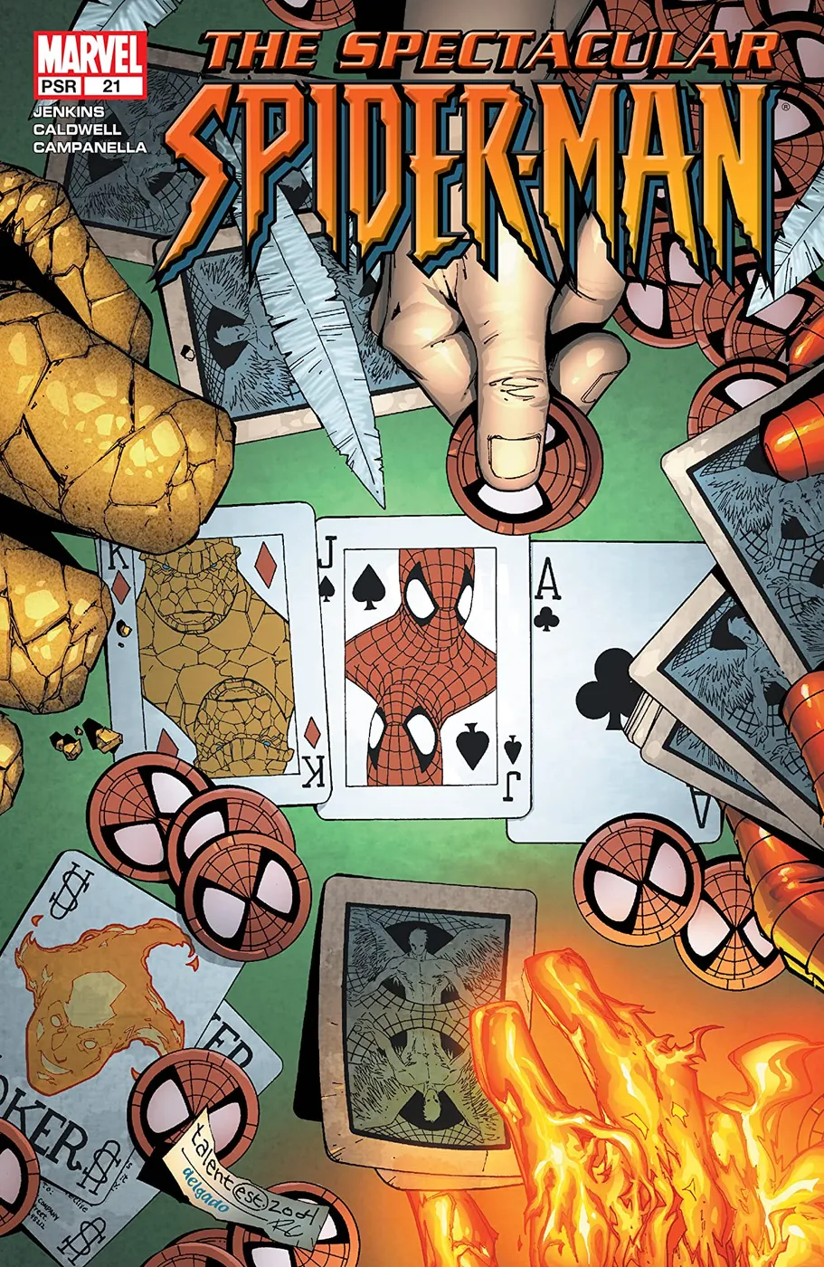 Cover of Spectacular Spider-Man #21