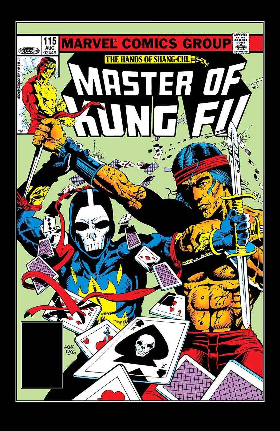 Cover of Master of Kung Fu #115