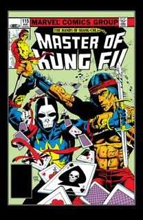 Cover of Master of Kung Fu #115