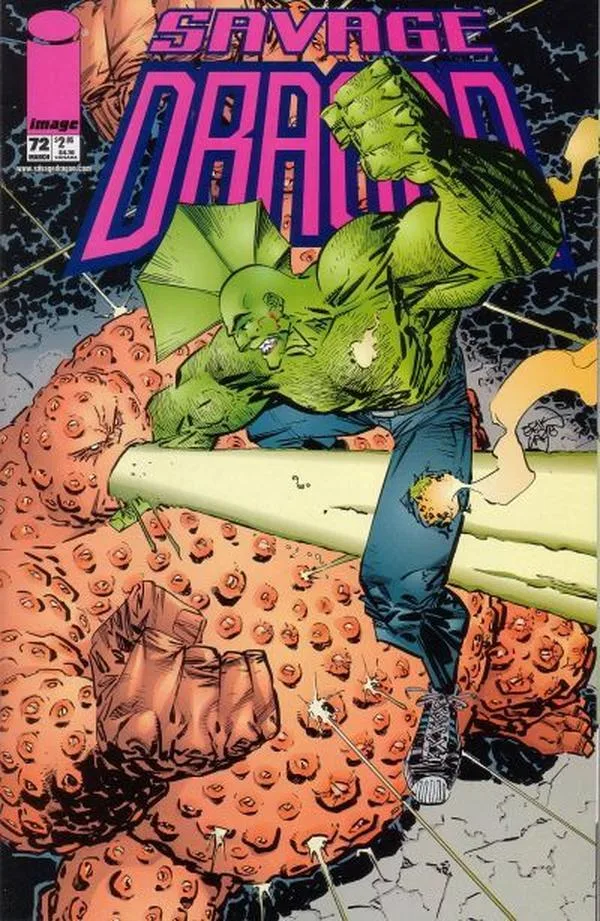 Cover of Savage Dragon #72
