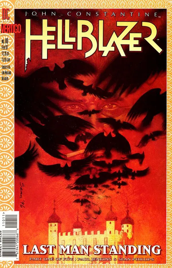 Cover of Hellblazer #110