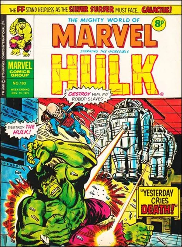 Cover of The Mighty World of Marvel #163