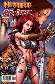 Cover of Witchblade / Red Sonja #4