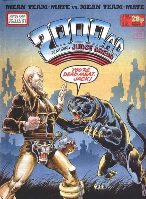 Cover of 2000 AD #532