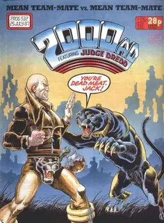 Cover of 2000 AD #532