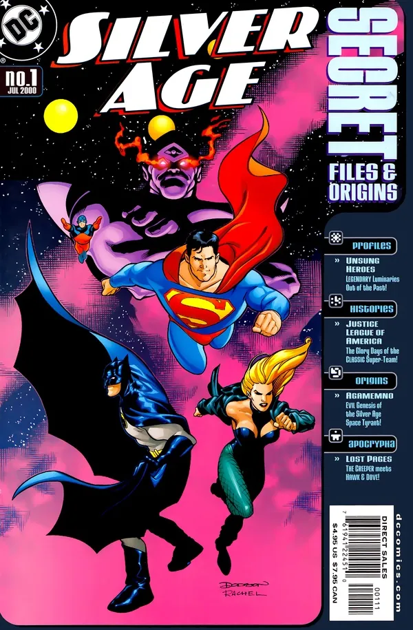 Cover of Silver Age Secret Files #1