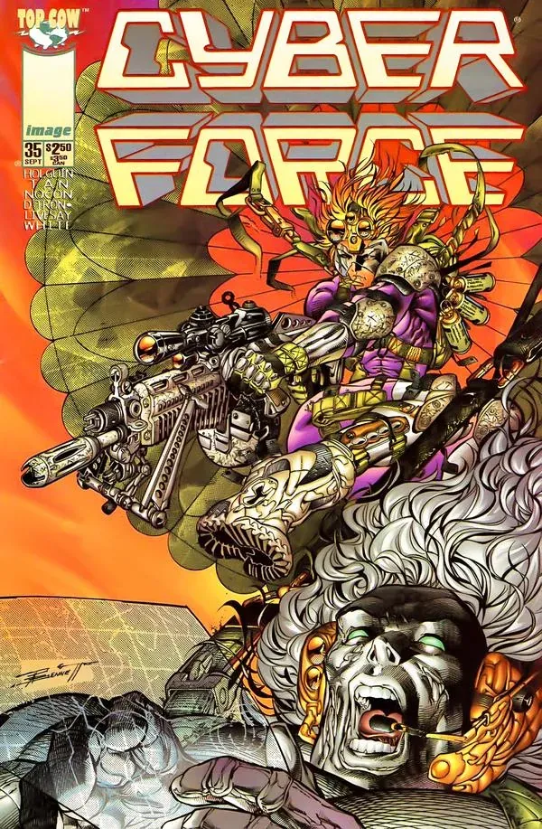 Cover of Cyberforce #35
