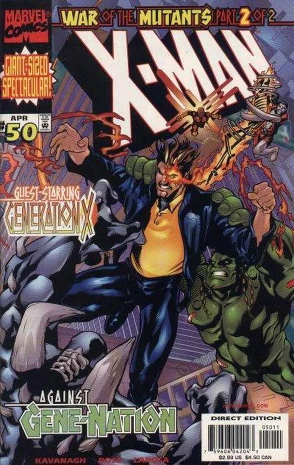 Cover of X-Man #50
