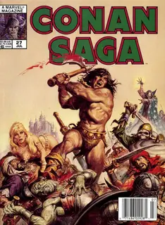 Cover of Conan Saga #27