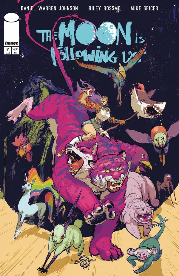 Cover of The Moon Is Following Us #7