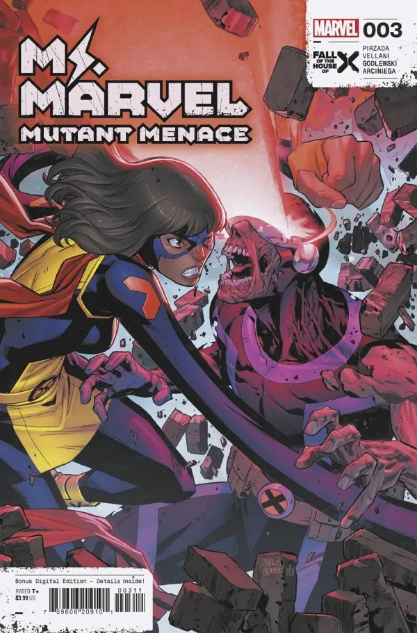 Cover of Ms. Marvel: Mutant Menace #3