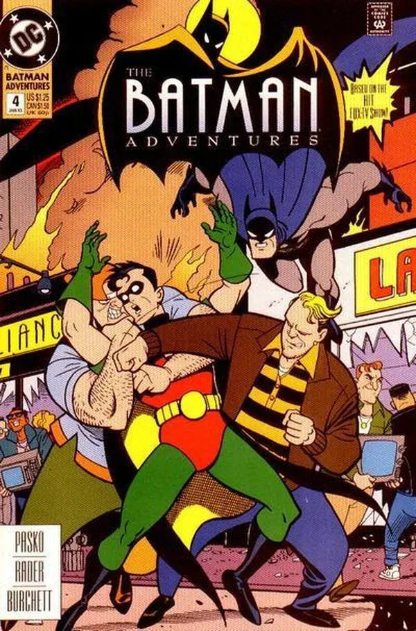 Cover of The Batman Adventures #4