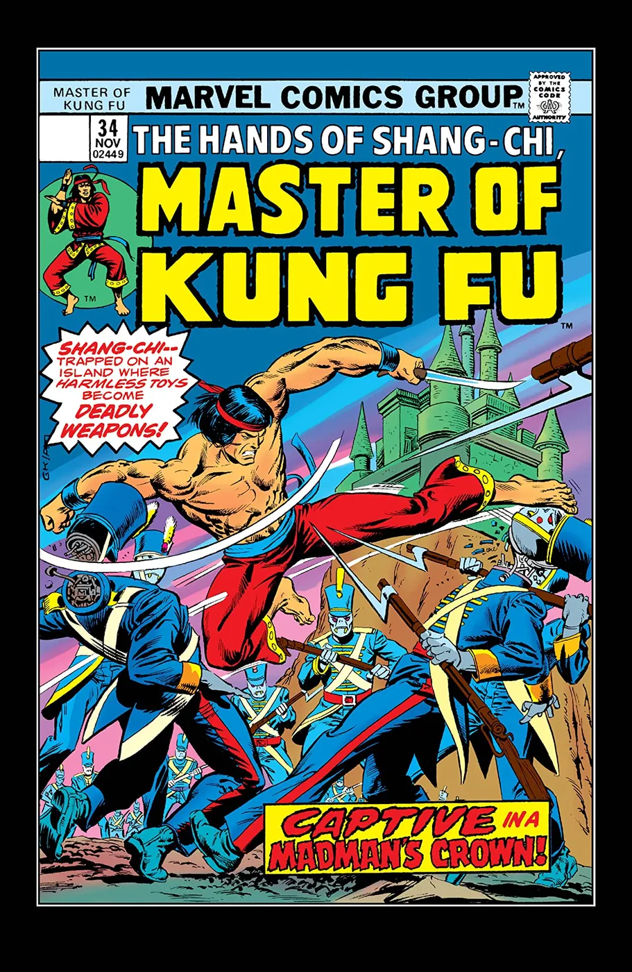 Cover of Master of Kung Fu #34