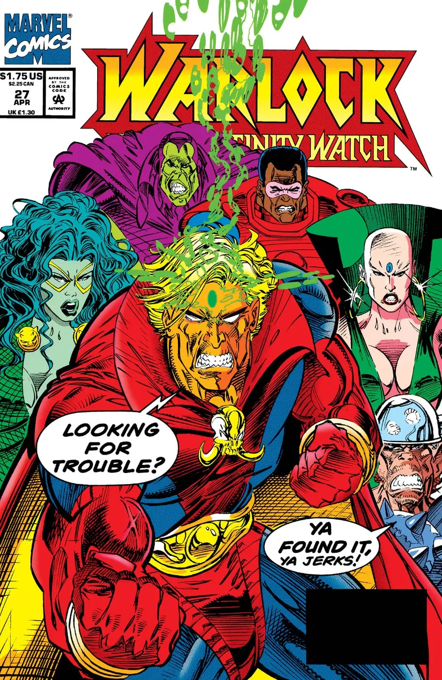 Cover of Warlock and the Infinity Watch #27