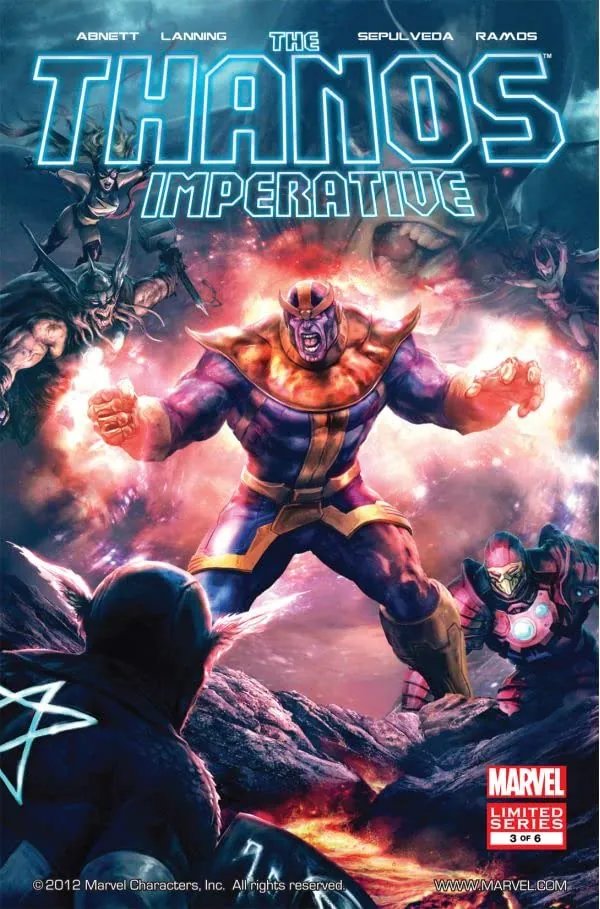 Cover of The Thanos Imperative #3