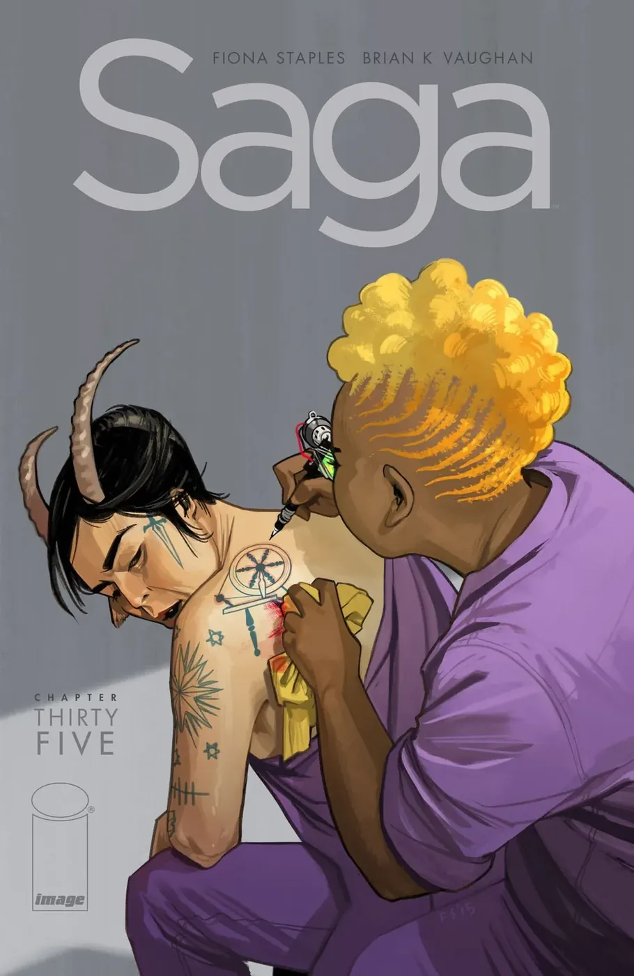 Cover of Saga #35