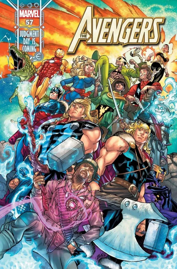 Cover of Avengers #57 (757)