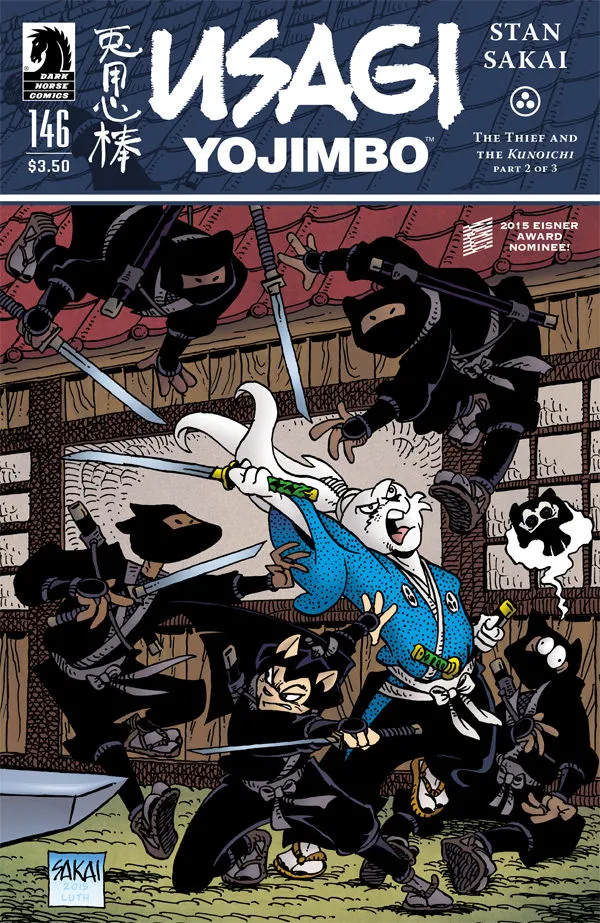 Cover of Usagi Yojimbo #146