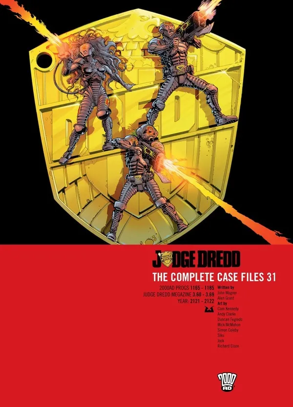 Cover of Judge Dredd: The Complete Case Files #31