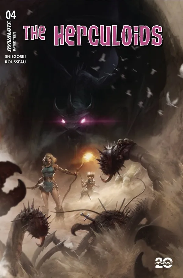 Cover of The Herculoids #4