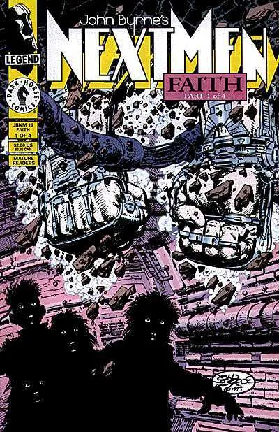 Cover of John Byrne's Next Men #19