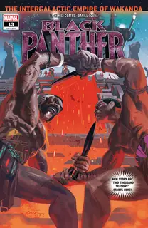 Cover of Black Panther #13 (185)